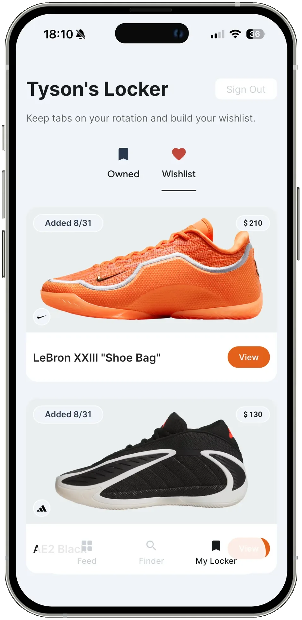 Box Out wishlist